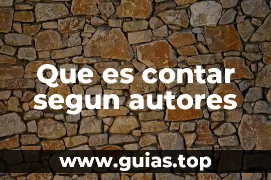 Opiniones de autores que es rezago educativo definición 3 Que es contar segun autores