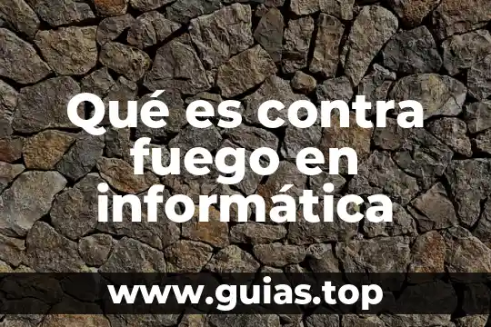 Que es letra capital en informatica 3 Qué es contra fuego en informática