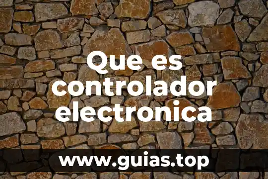 Qué es la firma electrónica st 6 Que es controlador electronica