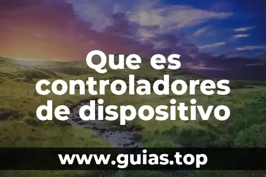 Qué es el número de parte de un dispositivo electrónico 5 Que es controladores de dispositivo