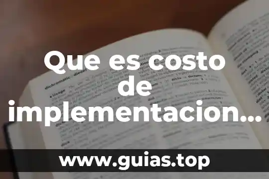 Qué es costo variable en contabilidad 7 Que es costo de implementacion de el resiclaje