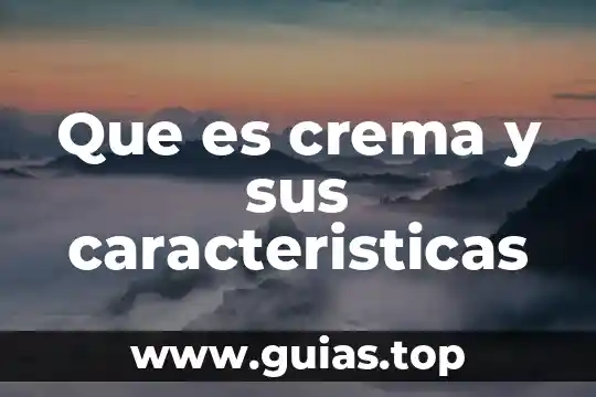 Simbolismo que es y caracteristicas 7 Que es crema y sus caracteristicas