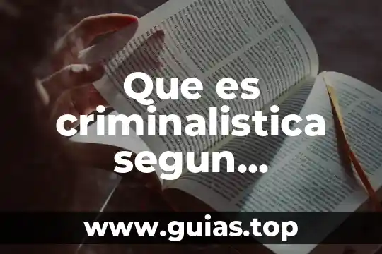Qué es la muerte según 6 Que es criminalistica segun manzanera