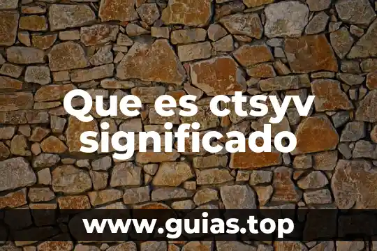 Hostil que es significado y concepto 7 Que es ctsyv significado