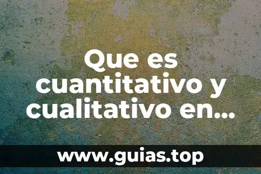 Que es la muerte definicion filosofica 7 Que es cuantitativo y cualitativo en administracion