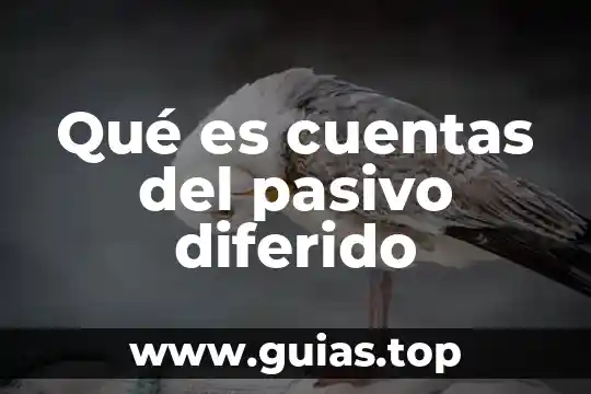 Que es la administracion de cuentas por cobrar concepto 5 Qué es cuentas del pasivo diferido