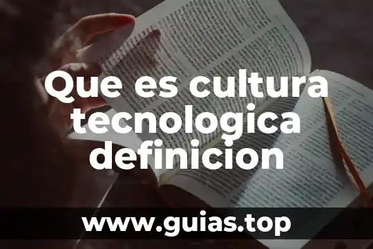 Qué es calibre definición 8 Que es cultura tecnologica definicion