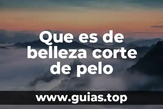 Qué es un alicate de corte 5 Que es de belleza corte de pelo