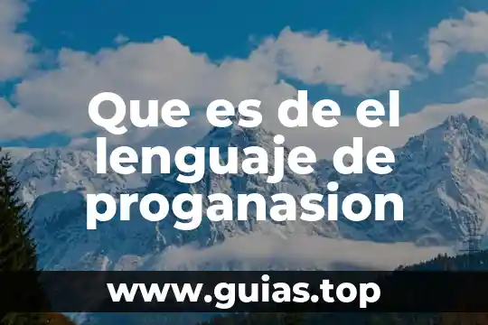 Que es el lenguaje abstracto ejemplos 4 Que es de el lenguaje de proganasion
