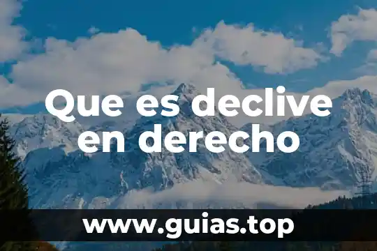 Que es el derecho ala libertad e igualdad 8 Que es declive en derecho
