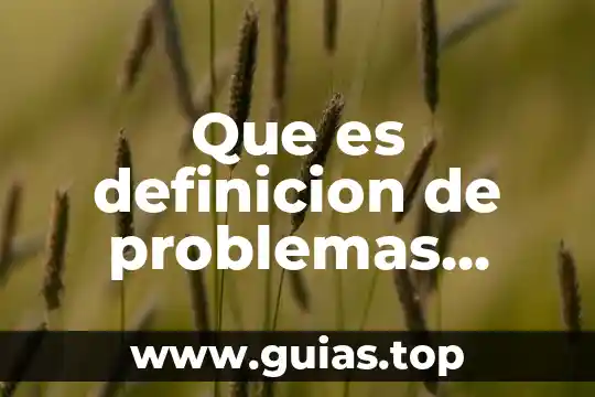 Que es color definicion para niños 5 Que es definicion de problemas ambientalesde sanches
