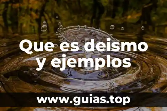 Que es cuento y tipos ejemplos 7 Que es deismo y ejemplos