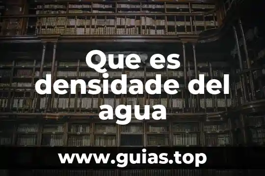 Que es el agua alkaline 3 Que es densidade del agua
