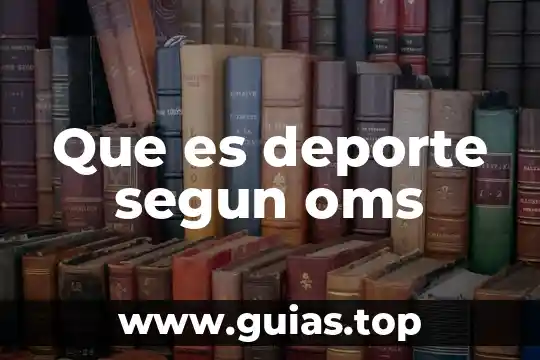Aborto que es y tipos oms 5 Que es deporte segun oms