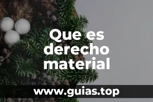 Qué es el derecho griego 7 Que es derecho material