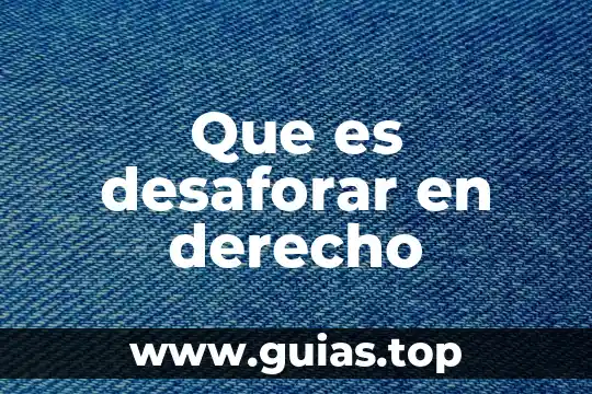 Que es el finalismo en derecho 8 Que es desaforar en derecho