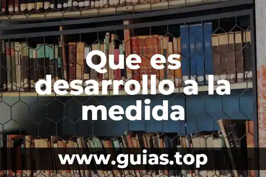 Que es una unidad de medida informatica 8 Que es desarrollo a la medida