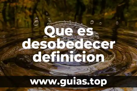 Qué es un evento político definición 3 Que es desobedecer definicion