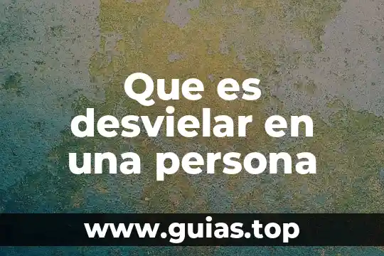 Que es una persona sangre liviana 3 Que es desvielar en una persona