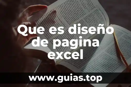 Que es diseño ergonomico de puestos de trabajo 7 Que es diseño de pagina excel
