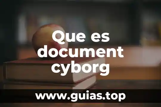 Que es una banda y sus tipos 3 Que es document cyborg