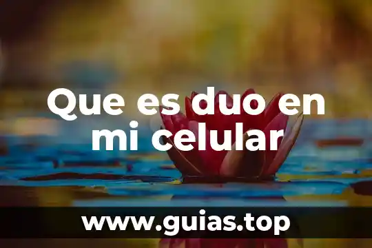 Que es una computadora dos en uno u duo 7 Que es duo en mi celular