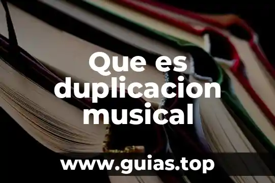 Que es la contamincionde agua 3 Que es duplicacion musical