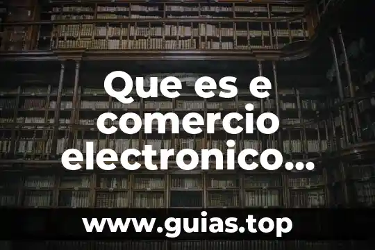 Que es la tesis de las dos culturas 6 Que es e comercio electronico tesis