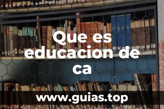 Que es un principio filosofico de la educacion 8 Que es educacion de ca