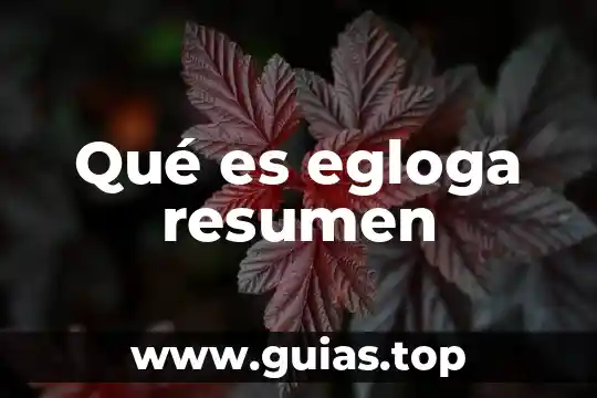 Resumen de chontal que es 3 Qué es egloga resumen