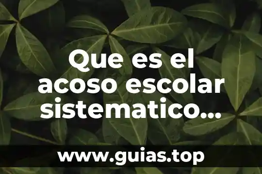 Que es el ente conocido como el liche culture 4 Que es el acoso escolar sistematico conocido como bullying
