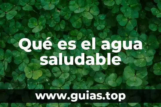 Que es una funcion inyectiva matematicas 5 Qué es el agua saludable