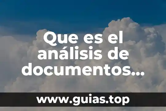 Que es pensamiento de diseño 8 Que es el análisis de documentos evaluativos