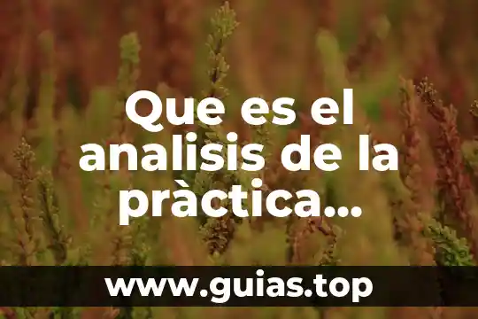 Que es la lectura como practica social 7 Que es el analisis de la pràctica educativa