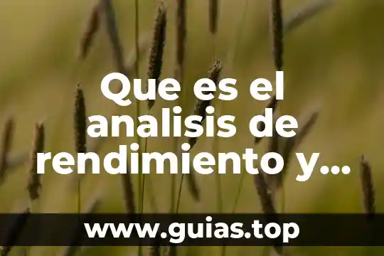 Que es el comparador de color en analisis instrumental 5 Que es el analisis de rendimiento y programas para pc