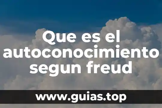 Qué es criticar según la filosofía 7 Que es el autoconocimiento segun freud