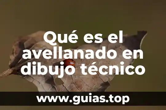 Que es una tangente dibujo tecnico 6 Qué es el avellanado en dibujo técnico