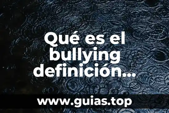 Que es una figura compuesta definicion 3 Qué es el bullying definición larga
