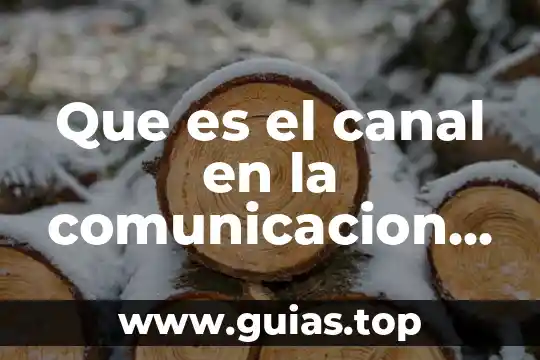 Comunicaci贸n que es y concepto 6 Que es el canal en la comunicacion ejemplos