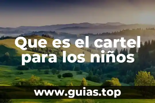Que es prejuicio para niños 4 Que es el cartel para los niños