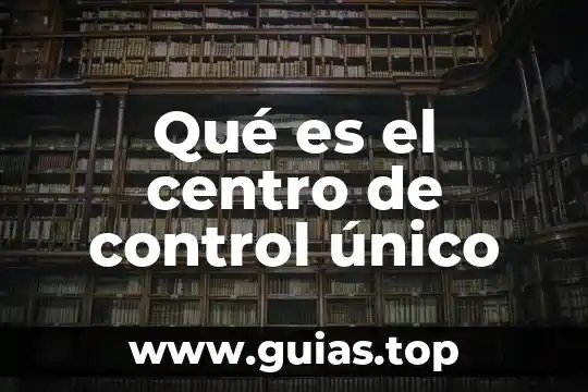 Que es el sow segun el pmbok 4 Qué es el centro de control único