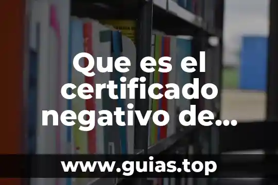 Qué es el recurso de revisión civil concepto mexicano 8 Que es el certificado negativo de registro civil