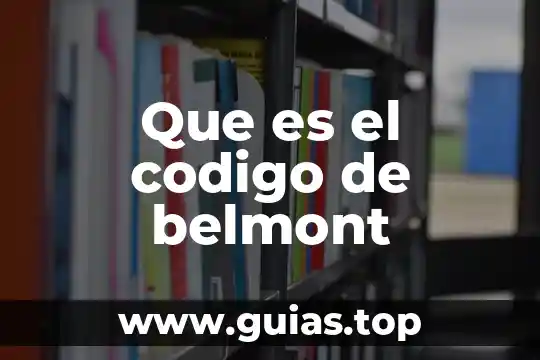Qué es número atómico en física 4 Que es el codigo de belmont