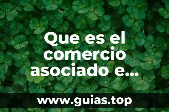 Que es ser indepéndiente 5 Que es el comercio asociado e integrado