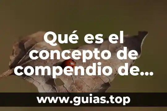 Que es el concepto de irreoactividad 6 Qué es el concepto de compendio de leyendas