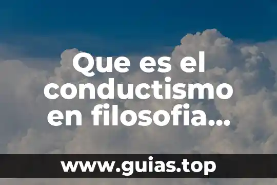 Que es la realidad filosofia disertacion 6 Que es el conductismo en filosofia yahoo