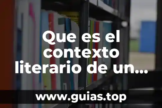 Qué es derecho internacional definición de un libro 5 Que es el contexto literario de un libro