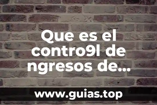 Qué es textil definición 3 Que es el contro9l de ngresos de personal textil
