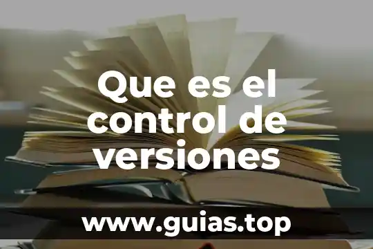 Que es lbs en kid control 7 Que es el control de versiones