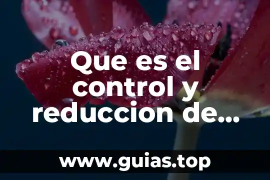 Que es recursos de costos 5 Que es el control y reduccion de costos